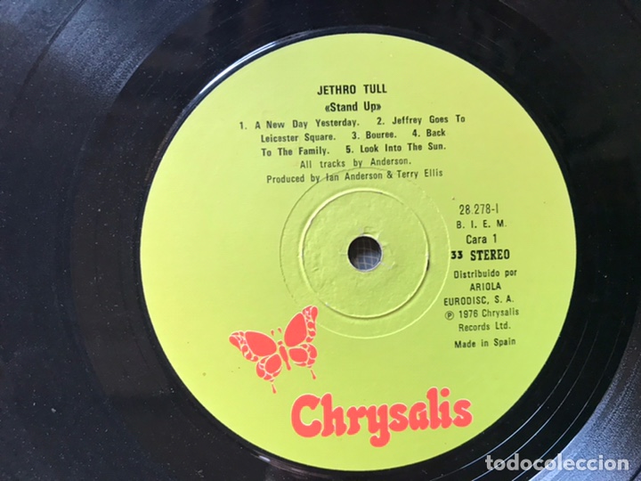 Discos de vinilo: Jethro Tull. Stand up. - Foto 8