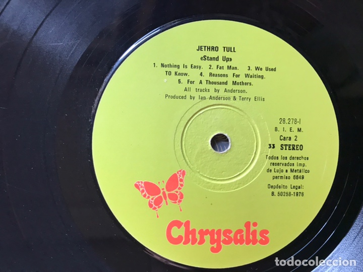 Discos de vinilo: Jethro Tull. Stand up. - Foto 9