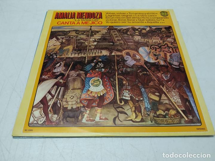 Vinyl records: Amalia Mendoza-La Tariacuri-Canta A Mejico