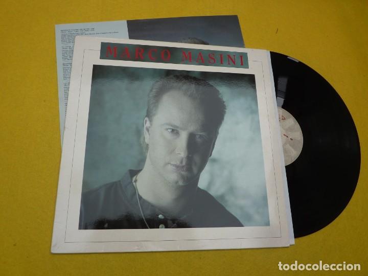 Discos de vinilo: LP Marco Masini - Spain - 1992 - Insert - Vinilo (EX/EX-) &ccedil; - Foto 1