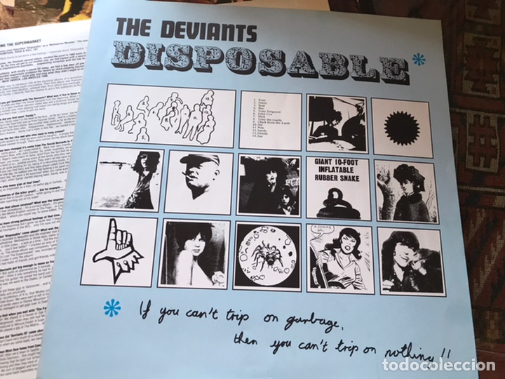 Discos de vinilo: Disposable. The Deviants - Foto 3