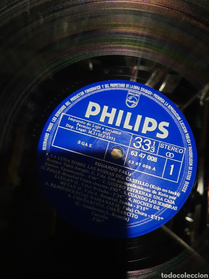 Discos de vinilo: Eduardo Falu - Eduardo Falu - Foto 3