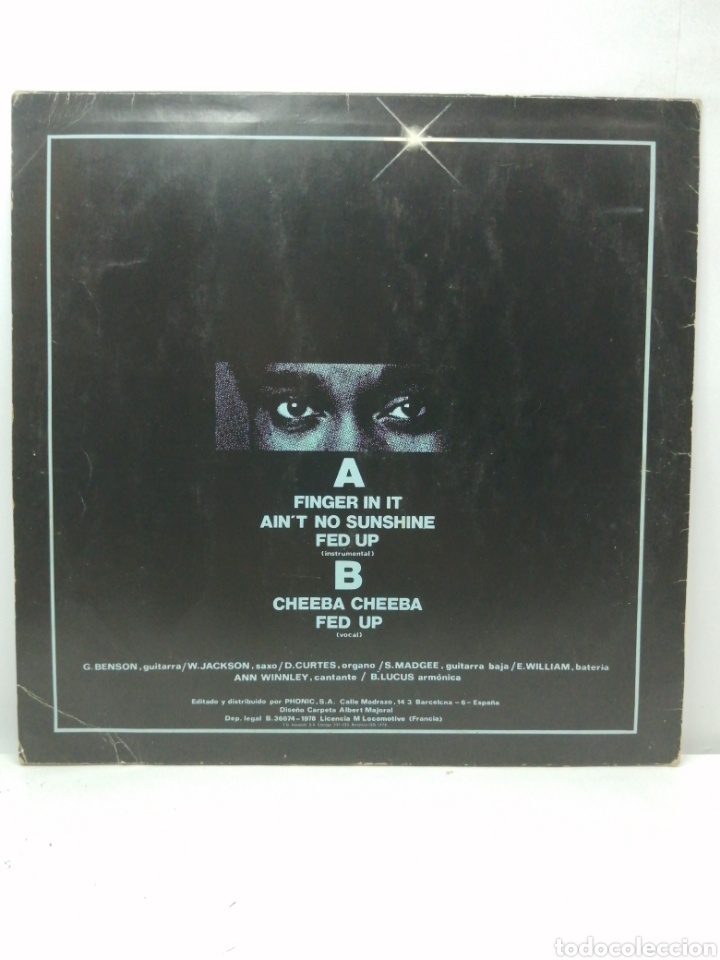 Discos de vinilo: GEORGE BENSON, HARLEM UNDERGROUND (PHONIC 1978) - Foto 2