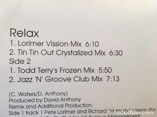 Discos de vinilo: CRYSTAL WATERS . RELAX. EDICI&Oacute;N EXTRANJERA DE 1995 - Foto 3