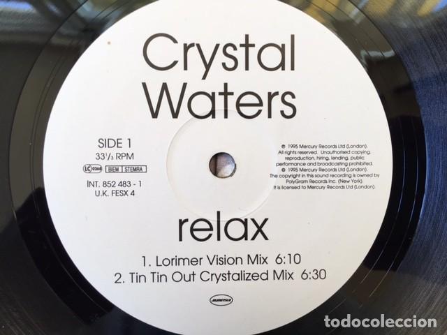 Discos de vinilo: CRYSTAL WATERS . RELAX. EDICI&Oacute;N EXTRANJERA DE 1995 - Foto 4
