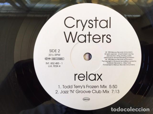 Discos de vinilo: CRYSTAL WATERS . RELAX. EDICI&Oacute;N EXTRANJERA DE 1995 - Foto 5