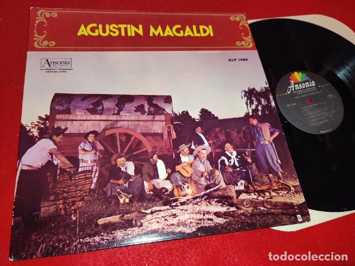 Discos de vinilo: AGUSTIN MAGALDI Agustin Magaldi JR. LP ANsonia ALP1488 EDICION AMERICANA USA