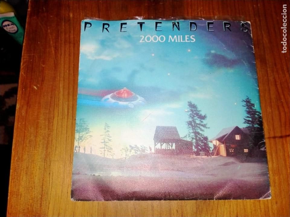 Discos de vinilo: VINILO SINGLE PRETENDERS 2000 MILLES - Foto 1