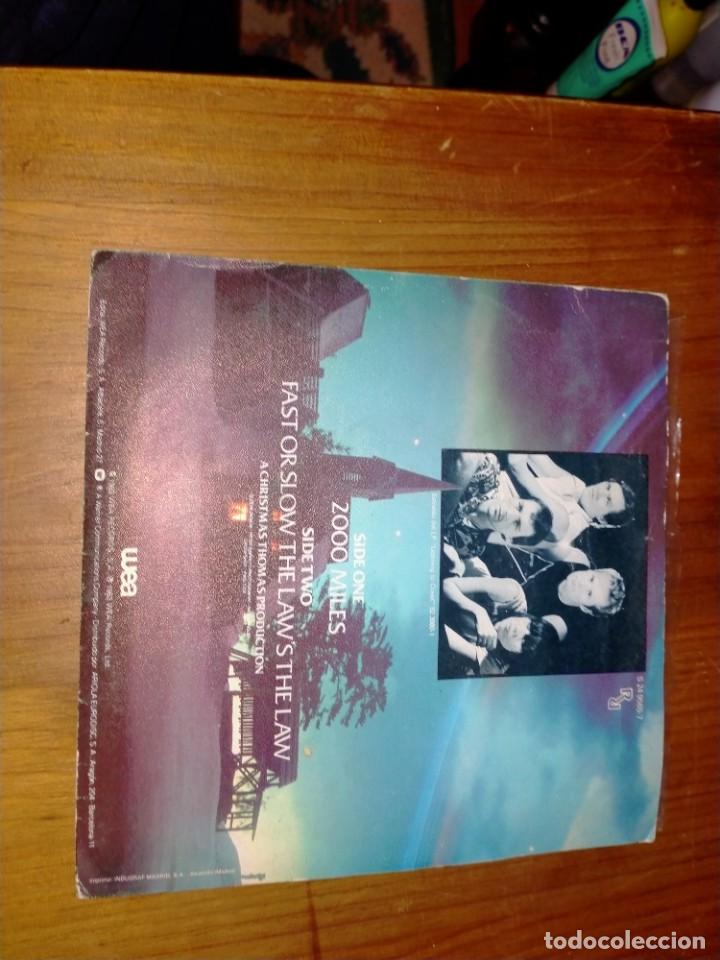 Discos de vinilo: VINILO SINGLE PRETENDERS 2000 MILLES - Foto 2