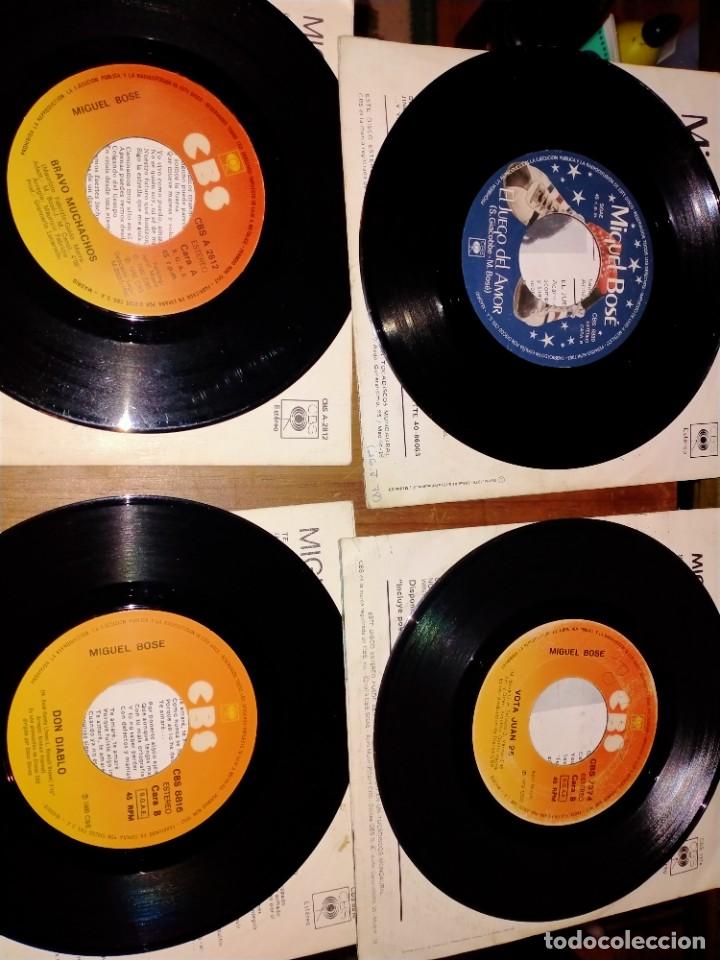 Discos de vinilo: LOTE VINILO SINGLE MIGUEL BOS&Eacute; - Foto 3
