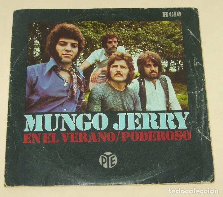 Discos de vinilo: MUNGO JERRY - EN EL VERANO + PODEROSO - HISPAVOX 1970 - Foto 1