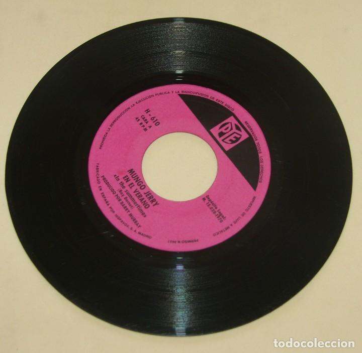 Discos de vinilo: MUNGO JERRY - EN EL VERANO + PODEROSO - HISPAVOX 1970 - Foto 3