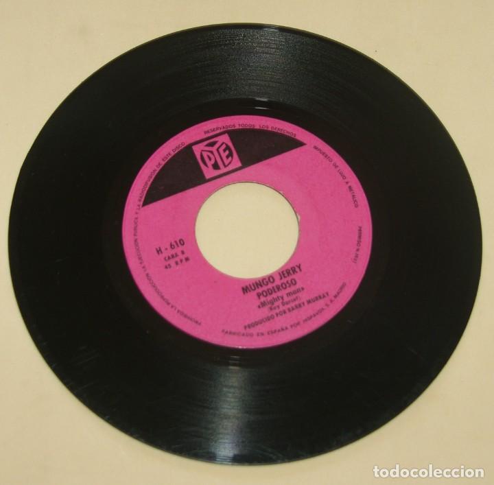Discos de vinilo: MUNGO JERRY - EN EL VERANO + PODEROSO - HISPAVOX 1970 - Foto 4