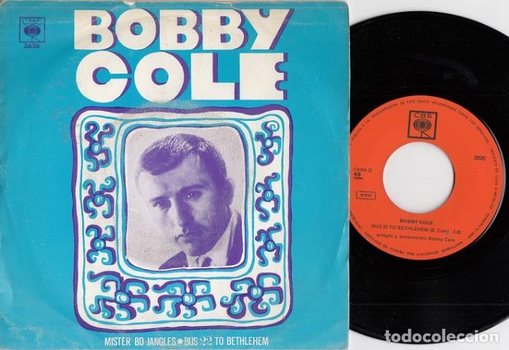 Discos de vinilo: BOBBY COLE - MR BOJANGLES - SINGLE DE VINILO EDICION ESPA&Ntilde;OLA - Foto 1