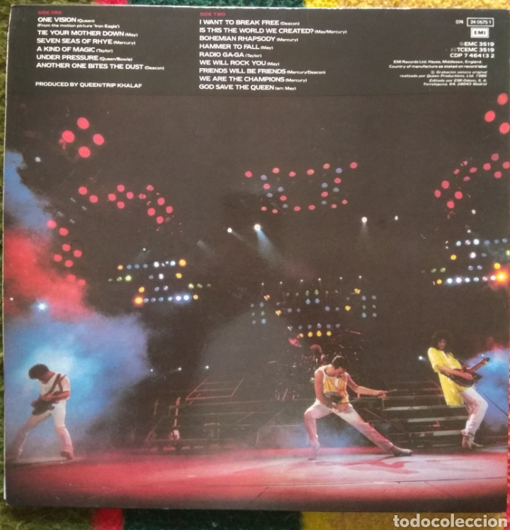 queen – live magic - vinyl, lp, album, gatefold - Compra venta en  todocoleccion