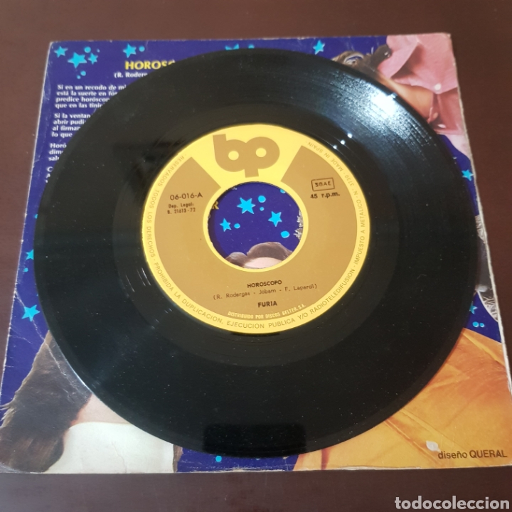 Discos de vinilo: HOROSCOPO - FURIA - Foto 3
