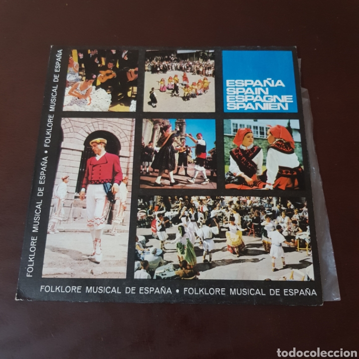 Discos de vinilo: FOLKLORE MUSICAL DE ESPA&Ntilde;A - Foto 1