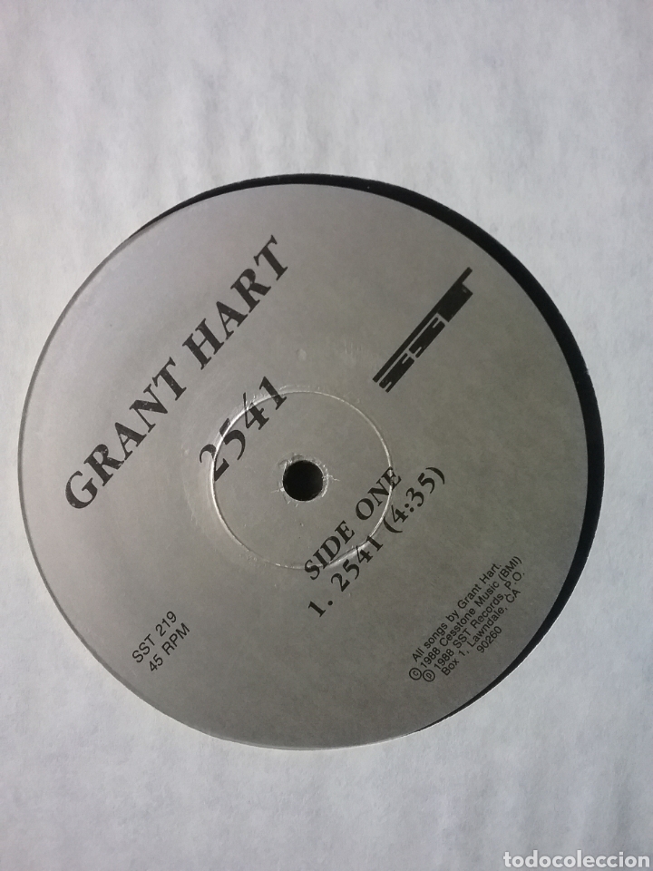 Discos de vinilo: GRANT HART 1988 SST Records - Foto 3