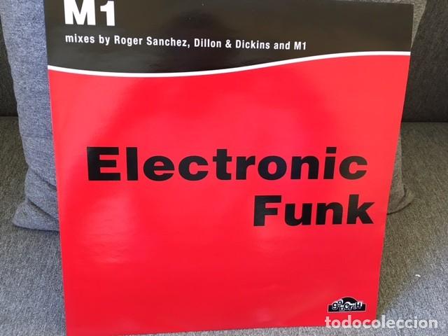 Discos de vinilo: M1. ELECTRONIC FUNK . BY ROGER SANCHEZ . EDICI&Oacute;N EXTRANJERA - Foto 1