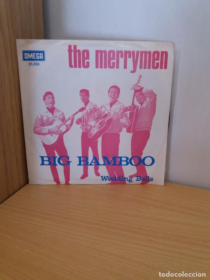 Disques de vinyle: SINGLE ** THE MERRYMEN ** BIG BAMBOO / WEDDING BELLS ** COVER/ EXCELLENT/NM * SINGLE/ NEAR MINT*