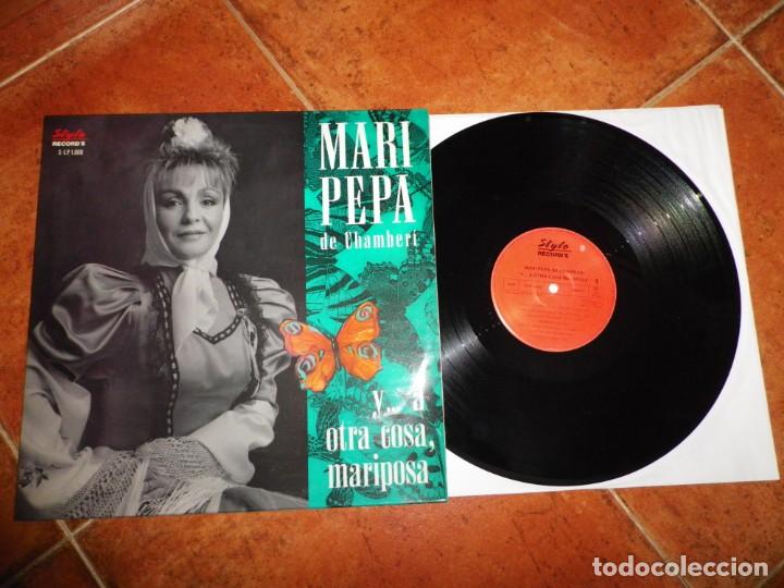 Discos de vinilo: MARI PEPA DE CHAMBERI Y ... A OTRA COSA, MARIPOSA LP VINILO DEL A&Ntilde;O 1991 CONTIENE 10 TEMAS