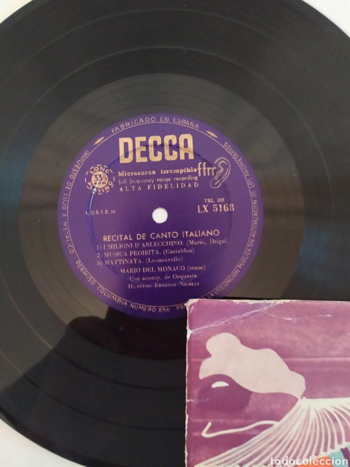 Discos de vinilo: EP vinilo Tito Schipa - Foto 3