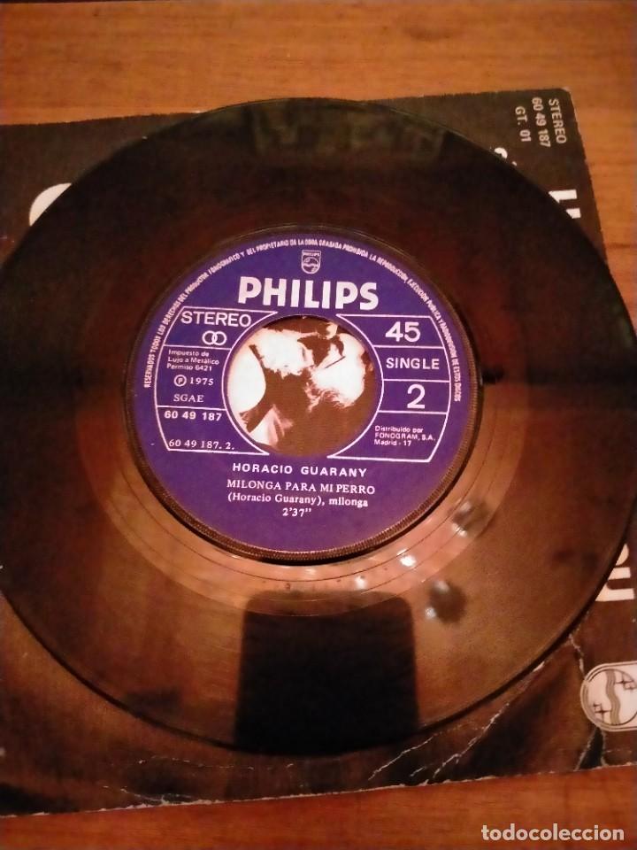 Discos de vinilo: VINILO SINGLE HORACIO GUARANY - Foto 3