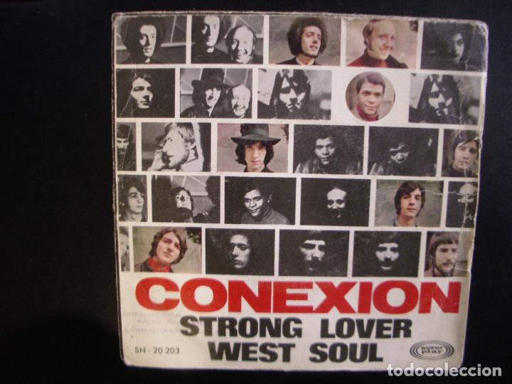 Discos de vinilo: CONEXION. STRONG LOVE. SINGLE. LUIS COBOS. - Foto 1