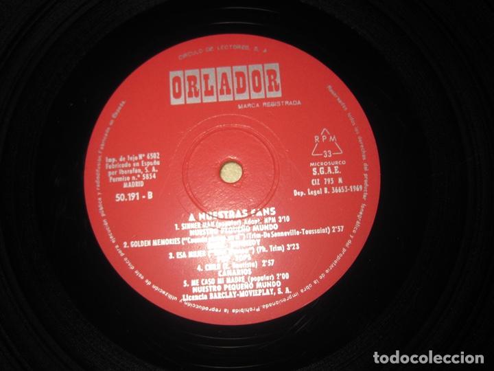 Discos de vinilo: Varios A Nuestras Fans Lp - Foto 3