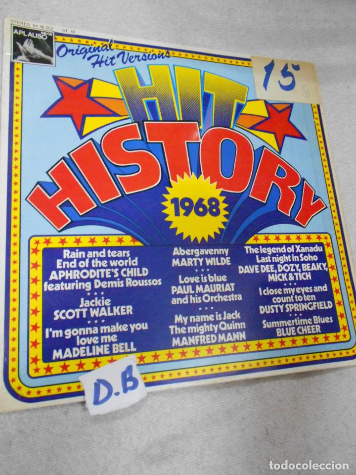 Discos de vinil: ANTIGUO DISCO VINILO LP - HIT HISTORY 1968