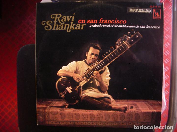 Discos de vinilo: RAVI SHANKAR EN SAN FRANCISCO- LP. - Foto 1