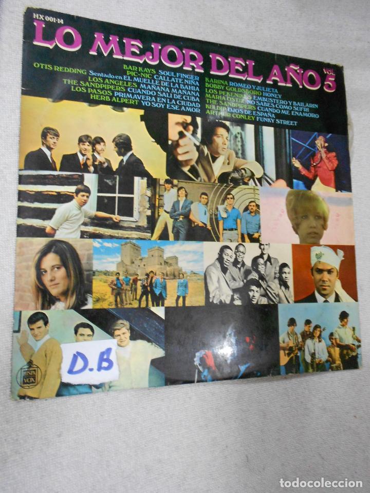 Disques de vinyle: ANTIGUO DISCO VINILO LP - LO MEJOR DEL A&Ntilde;O 5
