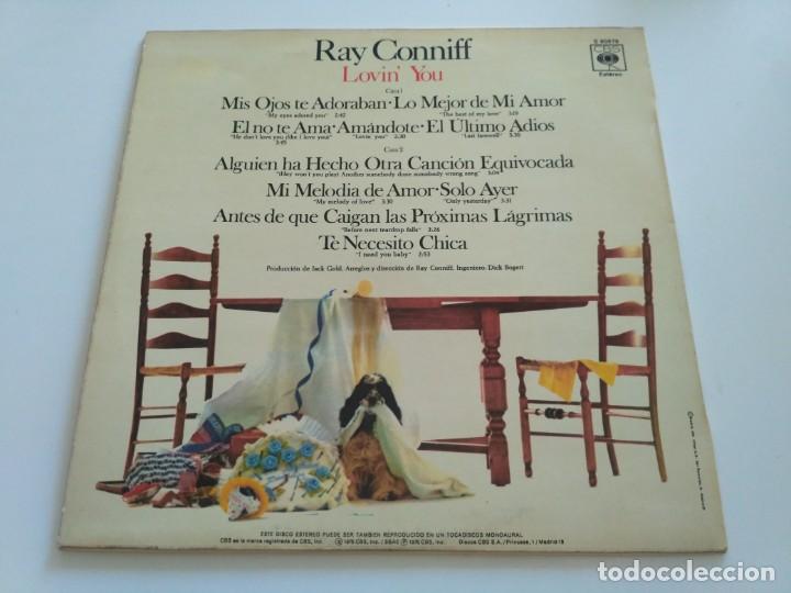 Discos de vinilo: Ray Conniff - Lovin You (LP, Album) - Foto 2