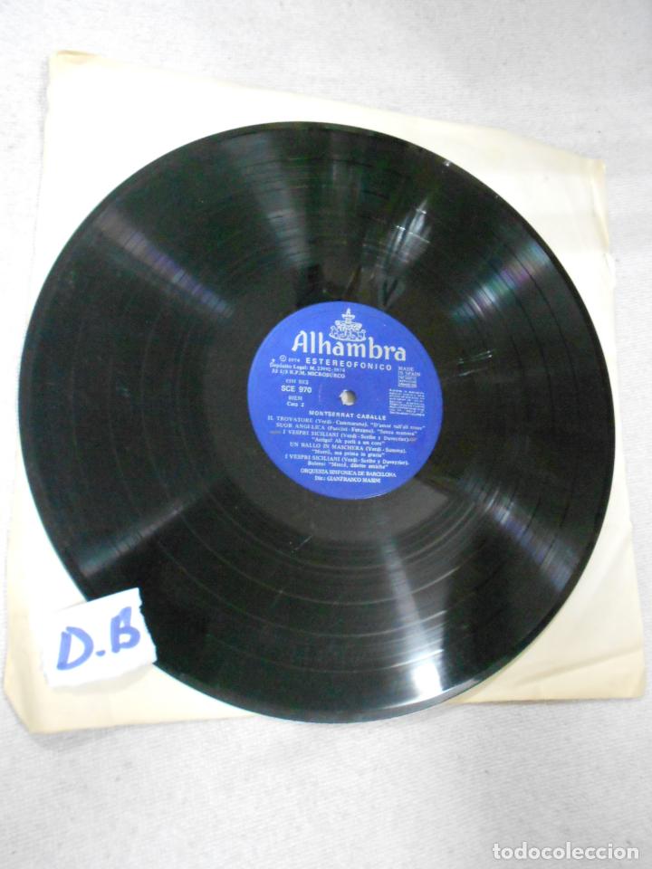 Discos de vinilo: ANTIGUO DISCO VINILO LP - MONTSERRAT CABALLE - Foto 1