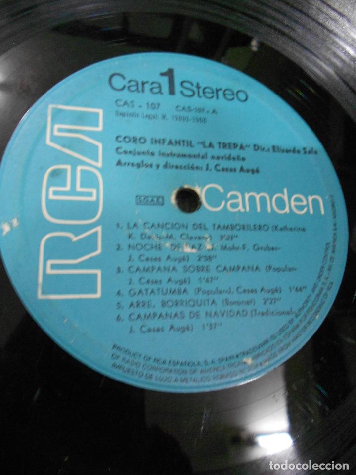Discos de vinilo: ANTIGUO DISCO VINILO LP - CORO INFANTIL LA TREPA - Foto 2