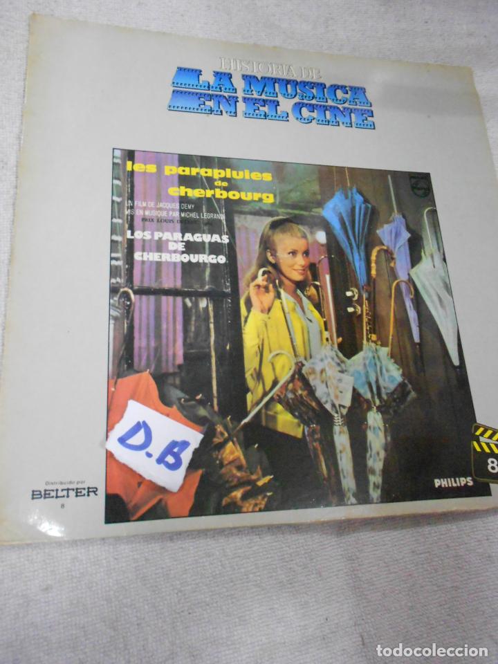 Disques de vinyle: ANTIGUO DISCO VINILO LP - MUSICA EN EL CINE - LOS PARAGUAS CHERBOURGO