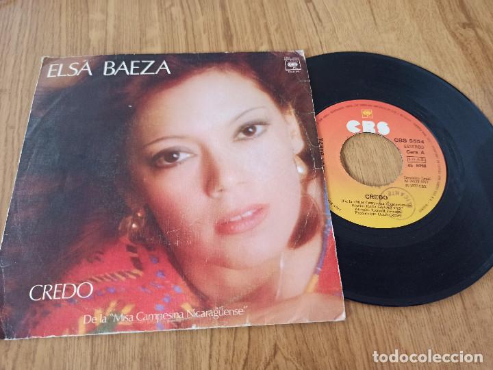 Discos de vinilo: ELSA BAEZA / CREDO / LA CARMEN ASEADA - Foto 1