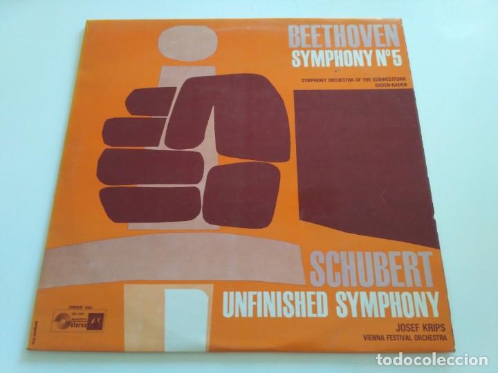 Discos de vinilo: Schubert / Beethoven - Unfinished Symphony / Symphony No. 5 (LP) - Foto 1