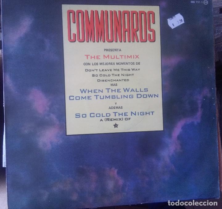 Discos de vinilo: COMMUNARDS THE MULTIMIX 1987 - Foto 1