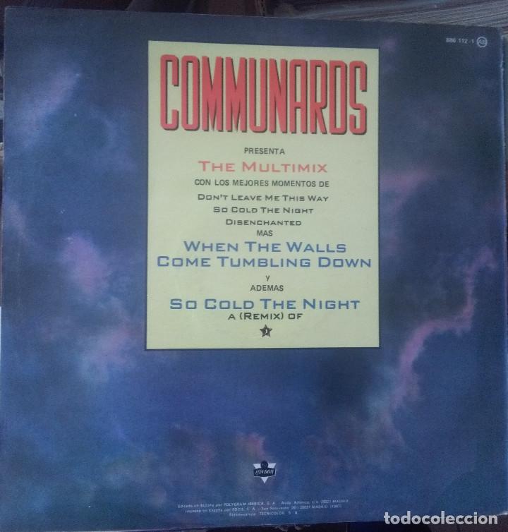 Discos de vinilo: COMMUNARDS THE MULTIMIX 1987 - Foto 2