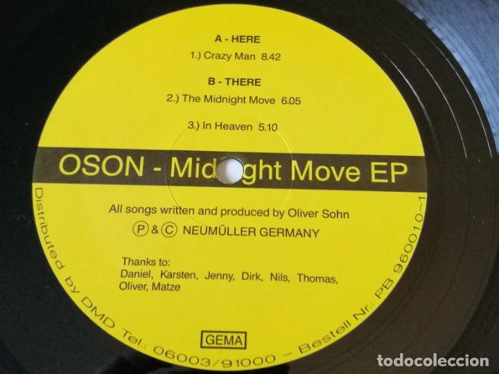 Discos de vinilo: Oson - Midnight Move EP - 1996 - Foto 2