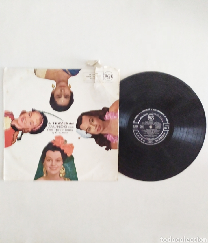 Discos de vinilo: LP vinilo The Three Suns - Foto 4
