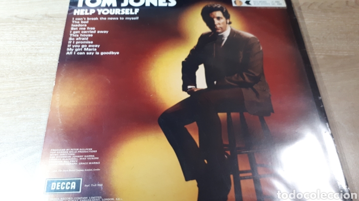 Discos de vinilo: TOM JONES HELP YOURSELF - Foto 2