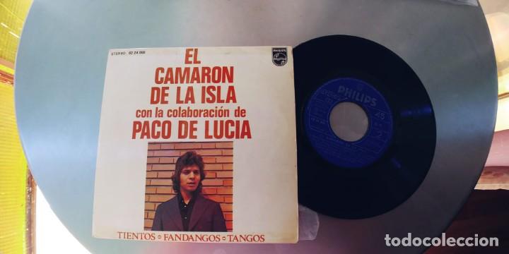 Discos de vinilo: CAMARON DE LA ISLA-EP TIENTOS +3 - Foto 1