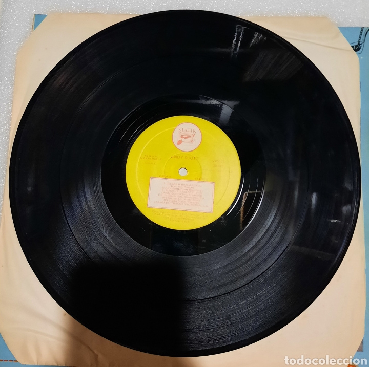 Discos de vinilo: Andy Scott - dejala bailar ( let her dance ) - Foto 2
