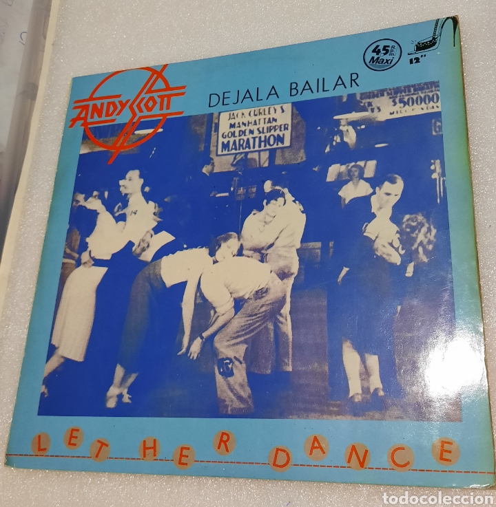 Discos de vinilo: Andy Scott - dejala bailar ( let her dance ) - Foto 1