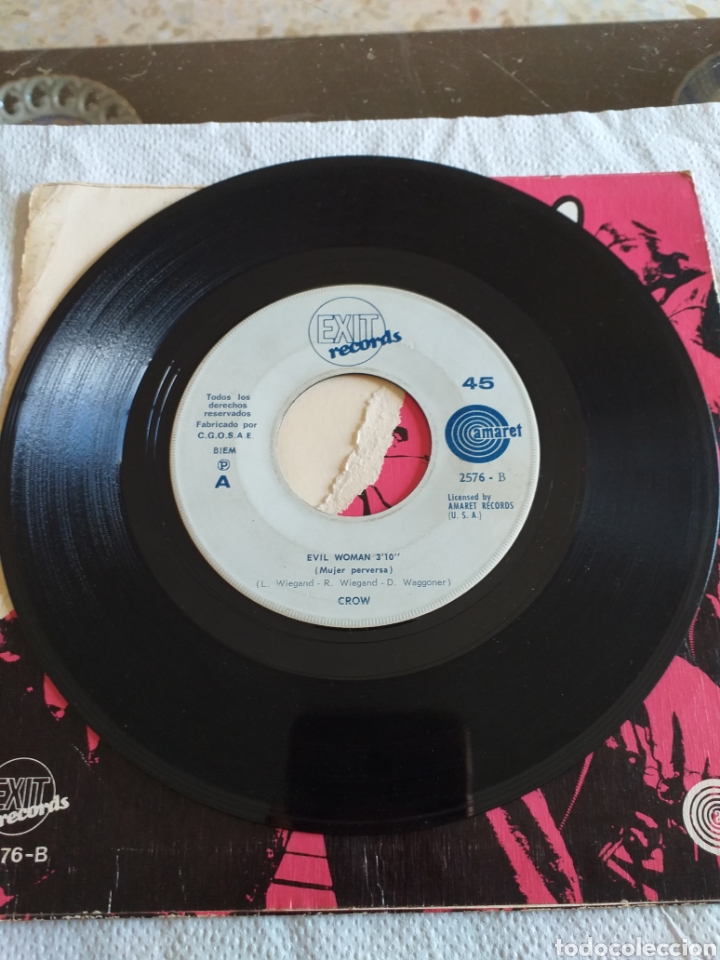 Discos de vinilo: Crow disco de vinilo - Foto 3