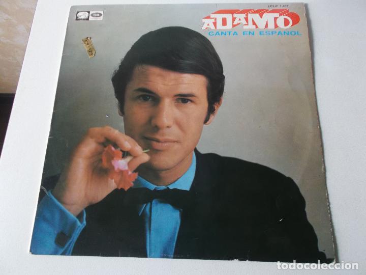 Discos de vinilo: adamo canta en espa&ntilde;ol, - Foto 1