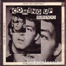 Discos de vinilo: PAUL MCCARTNEY - COMING UP (SUBIENDO) - SINGLE 1980 EMI-ODEON. Lote 220949472