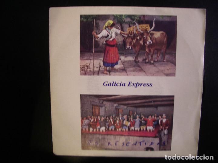 Discos de vinilo: OS RESENTIDOS- GALICIA EXPRESS. SINGLE. - Foto 1
